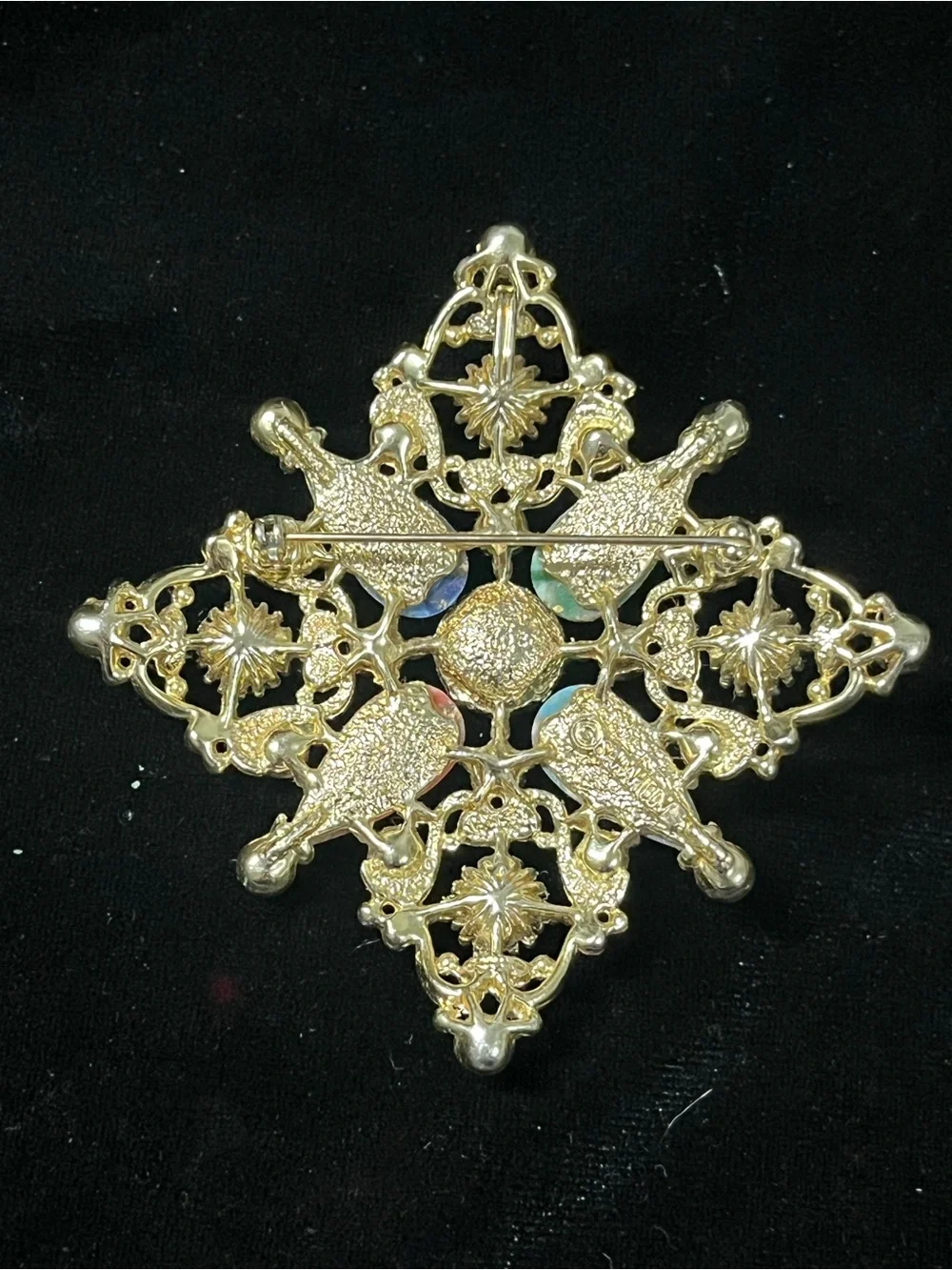 Vintage Sarah Coventry Galaxy Brooch & Clip Earrings Set 1789